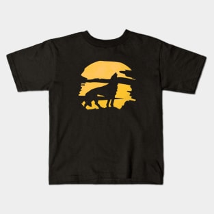 Wolf howler Kids T-Shirt